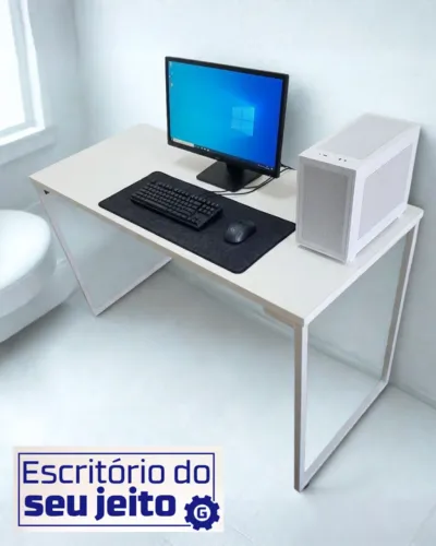 Mesa para Computador NOVA Birô Multiuso Estilo Industrial Notebook de Escritório Estudo