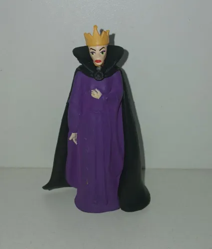 BONECA MINIATURA ORIGINAL DISNEY VILÃ RAINHA MÁ BRUXA BRANCA DE NEVE E OS SETE ANÕES