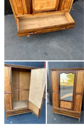 Guarda Roupa restaurado - Entrego
