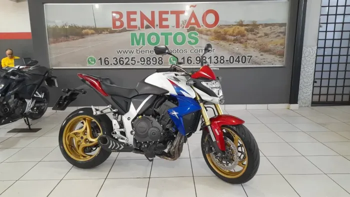 HONDA CB 1000R ABS BRANCO 2014