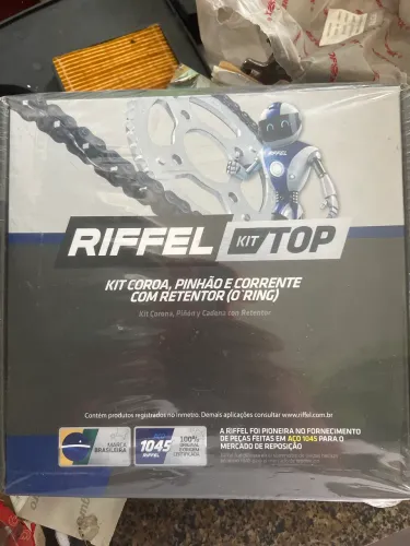 Relação Cg 150 com retentor riffel