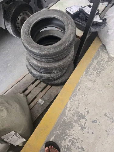 Kit 4 pneus meia vida ainda não chegou no TWI.