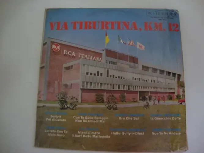 LP Vinil Via Tiburtina , KM 12 .