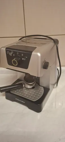 Cafeteira Electrolux Chef Crema Silver