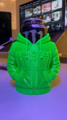 Porta Latas Monster 3D