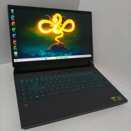 Notebook Gamer Dell G15, Ryzen 7 6800H, RTX 3060, 16GB RAM, 512GB SSD NVMe, 15.6 FHD IPS 1