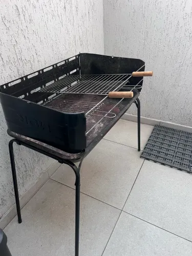 Churrasqueira a carvão