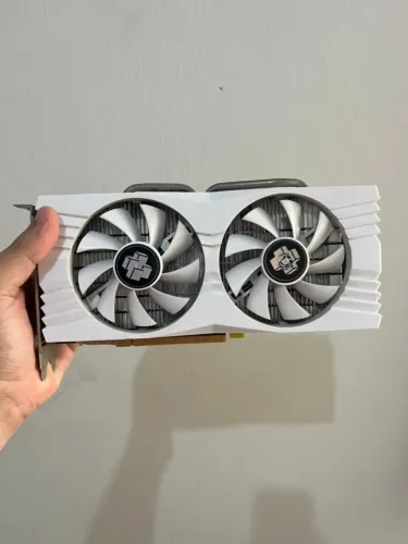 Placa de Vídeo RX 580 8GB Dual Fan Branca