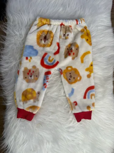 Calça Fleece 9/12 meses