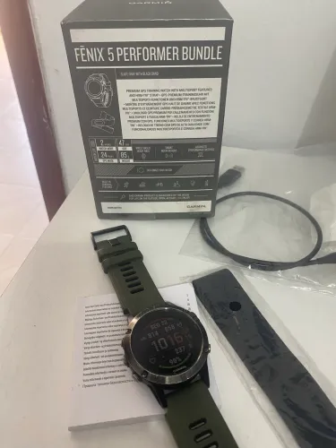 Garmin Fênix 5 performer bundle zeradinho!