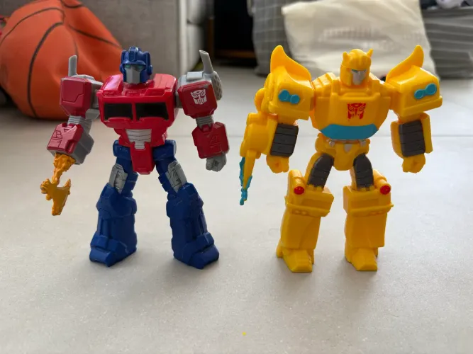 Transformers boneco de borracha 15cm