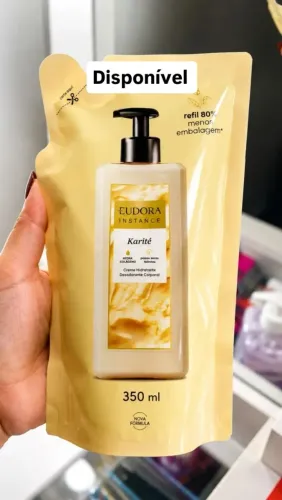 Hidratante refil Eudora karite 