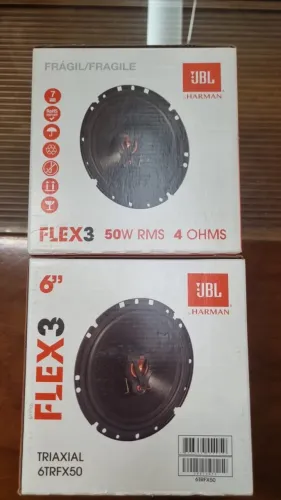 Alta faltante Flex 3 JBL automotivo