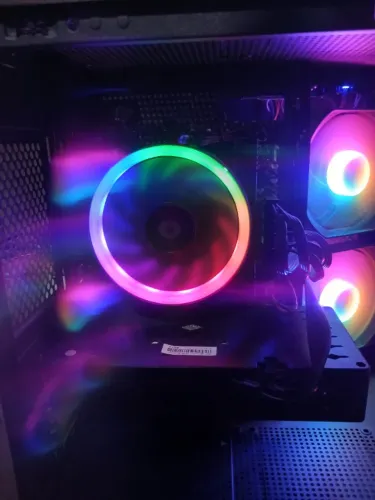 PC GAMER COMPLETO PROCESSADOR RAYZER 5 5500,16GB RAM,PLACA DE VIDEO RX 580 8BG  