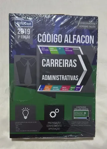 Livro de exercícios código alfacon carreiras administrativas.
