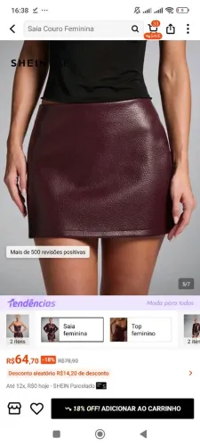 Corset+ saia Shein