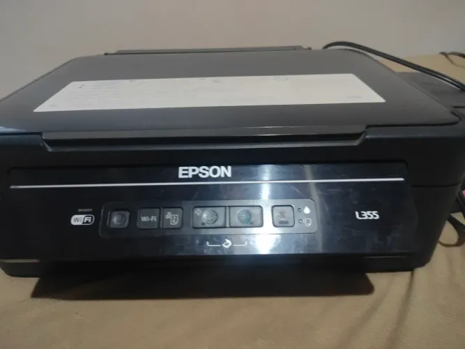 Impressora Epson L355 problema de puxar o papel