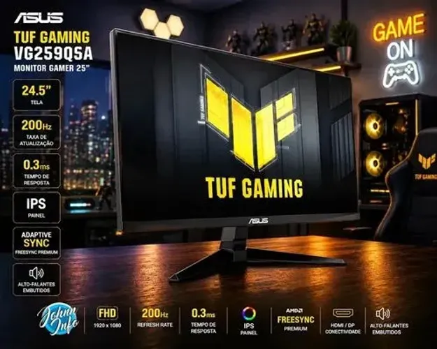Monitor Gamer Asus TUF 25 200HZ