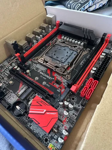 Placa Mãe + Cooler do Processador**