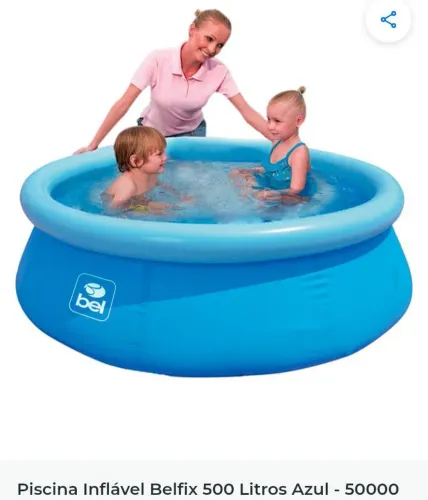 Piscina infantil 500 litros