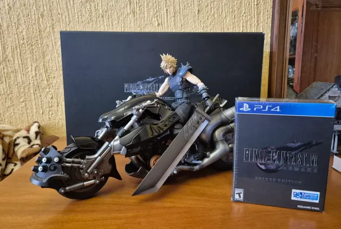 Final Fantasy Vll Remake Collectors Edition Completa, e boxing lacrado!