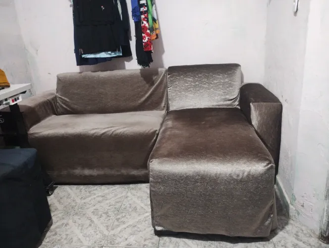 Sofá de canto com 2 e 3 lugares 