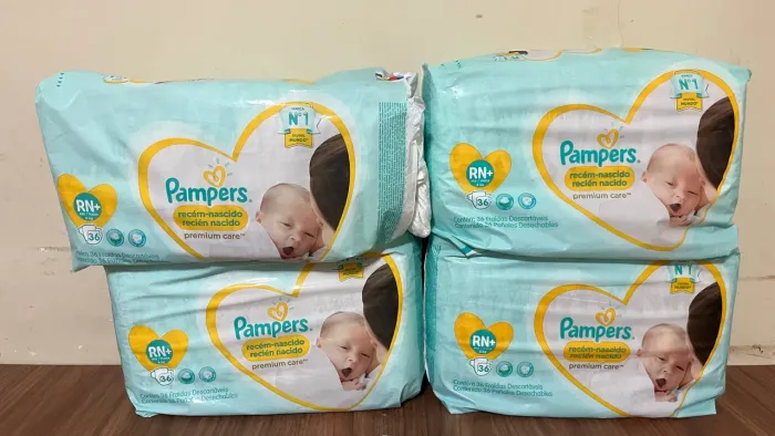 Fralda Pampers RN+