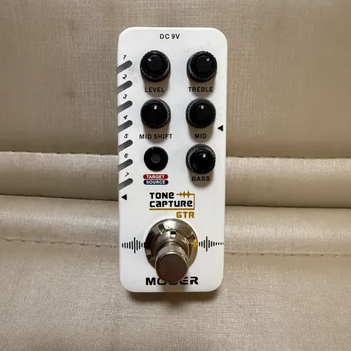 Pedal Mooer Tone Capture - copia guitarra e violao - zerado!!!