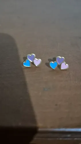 Brincos em ouro 18k de criança