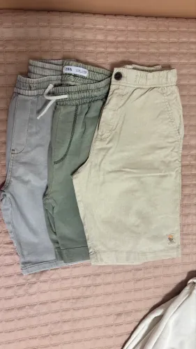 Kit de bermuda infantil masculino 