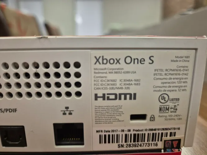 X box one S 500 Gb