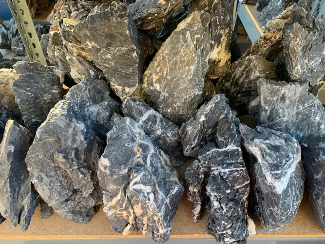 Rocha Seiryu Stone para Aquário Plantado (Tenho 80kg)