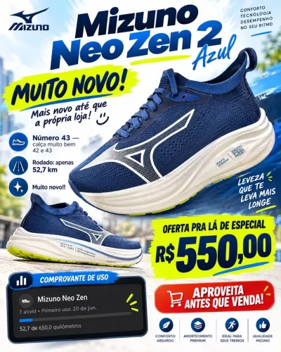 Tênis de corrida - MIZUNO NEOZEN 2