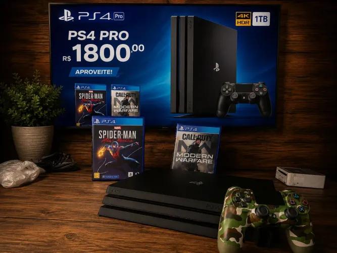 Vendo ps4 pro da pra desbloquear se quiser
