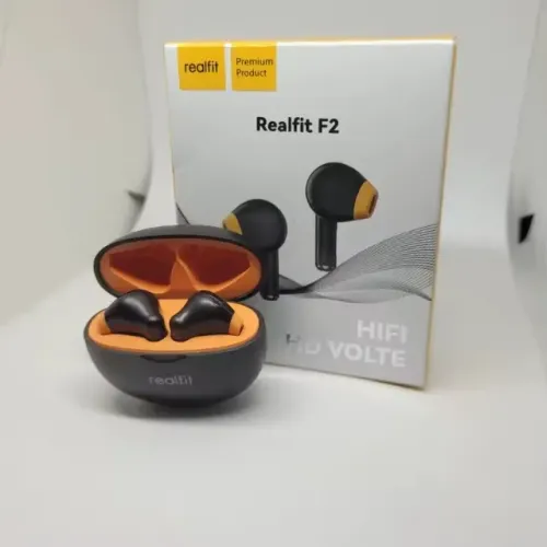 Fone Bluetooth Realfit 2 TWS com graves acentuados, bateria longa duração, Entrego