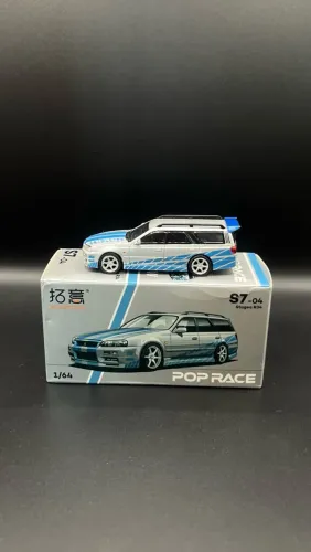 XCARTOYS POPRACE 1:64 Nissan Stagea R34 GTR