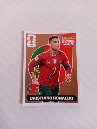 Figurinha Legend Cristiano Ronaldo Bronze - álbum copa do mundo 2026