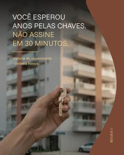 Vistoria Técnica de Imóveis | Recebimento de Apartamentos e Casas