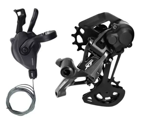 Kit Shimano Deore 12v - Câmbio e Alavanca
