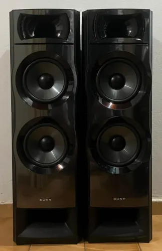 Par Caixas Torres Sony Muteki Ss-Msp7m 216 RMS Cada Leia Descrição