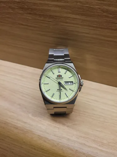 RELÓGIO ORIENT AUTOMÁTICO - 3 ESTRELAS - PISTACHIO - IMPECÁVEL ESTILO PRX