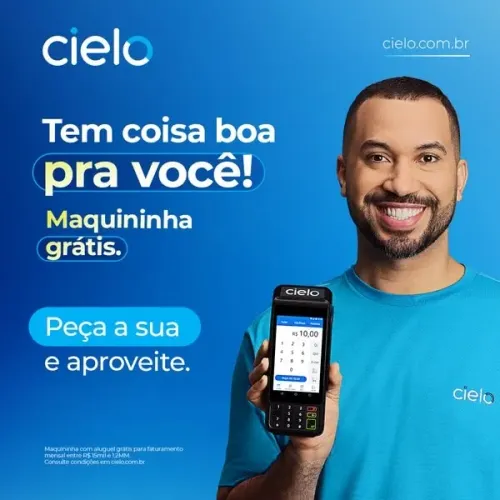 Maquininha de cartão GRATIS - Aceite Vale Alimentação e VALE REFEIÇÃO