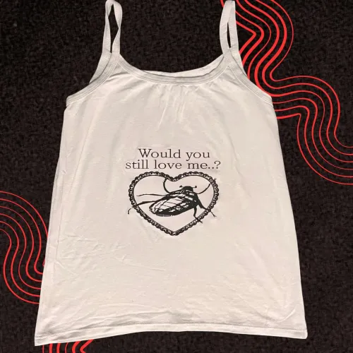 Regata Feminina Metamorfose Franz Kafka Blusa Alternativa Meme - Tamanho M