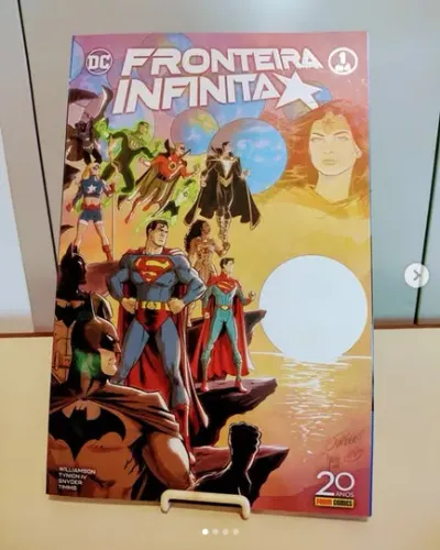 Coleção HQ DC Fronteira Infinita Vols. #01 ao #04 - Completa (Panini)