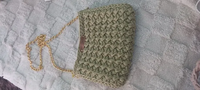 Bolsa de crocher fio de malha Premium, fio náutico e barbante collor