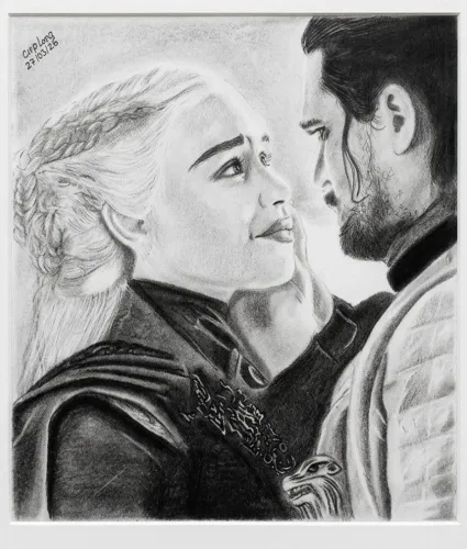 Desenho realista 50 reais