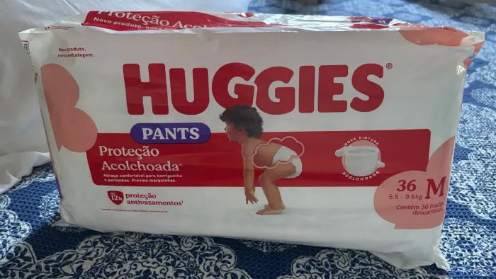 Fralda Huggies supreme care - M
