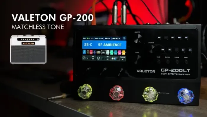 Pedaleira Valeton Gp-200lt (LACRADA)