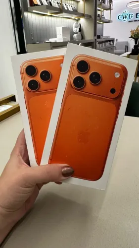 IPHONE 17 PRO 256GB LARANJA NOVO LACRADO / LOJA FÍSICA