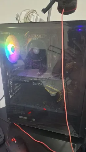 Pc gamer rtx 3050, amd ryzen 5 5500 1tb de armazenamento